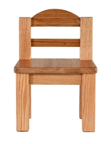 Silla De Madera 100% Encino Para Niños De 1 A 3 Años.