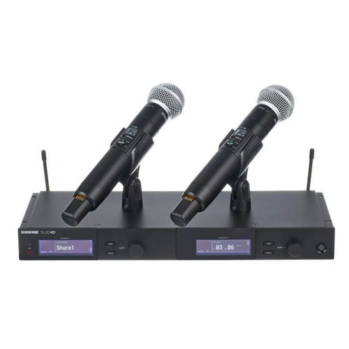 Micrófonos Inalámbricos SLXD24D-SM58 de Mano/Cardiode/Dinámico