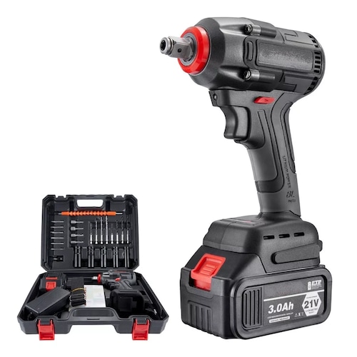Pistola Impacto Llave Taladro Inalámbrica Sincarbono