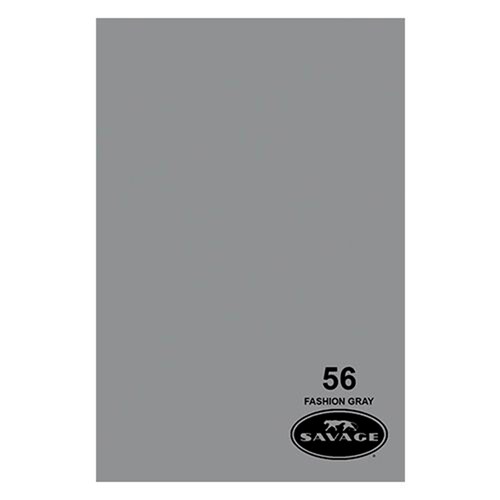 56-12 Ciclorama Savage Fashion Gray 2.72m X 11m Fondo De Papel