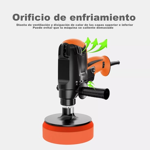 Kit Pulidora Autos Lijado Eléctrica Velocidad Ajustable 28pcs