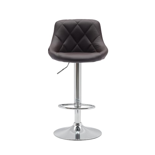 Banco Alto Giratorio con Respaldo para Barra, Desayunador, Cocina