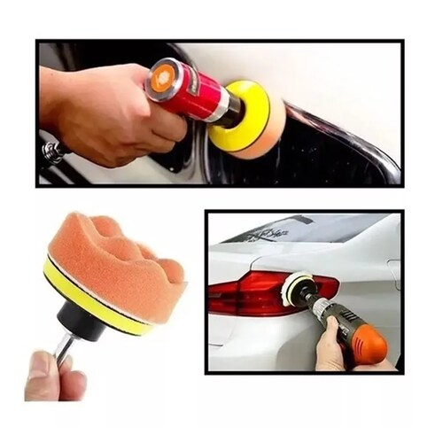 Juego De 11 Esponjas Para Pulir Auto De 3 Pulgadas