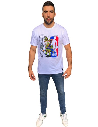 Playera Original NBA Tortugas Ninja Logo NBA