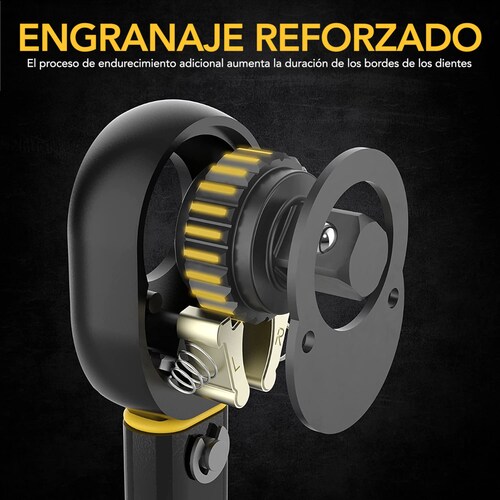 Llave dinamométrica torque 1/2" LEXIVON 33.9-338.9 Nm. 25-250 pies/libres