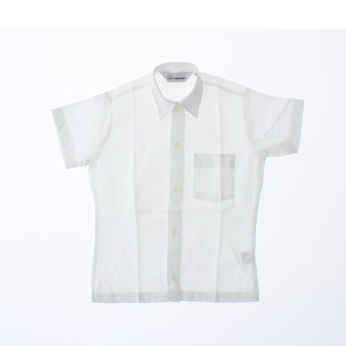 Camisa De Vestir Niño Color Blanco Manga Corta 3627 Escolar 2 A 14 Años.