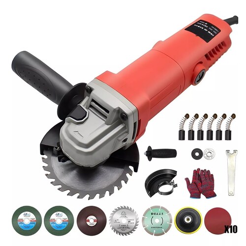 Esmeriladora Angular 710w 110v Amoladora Angular Para Corte