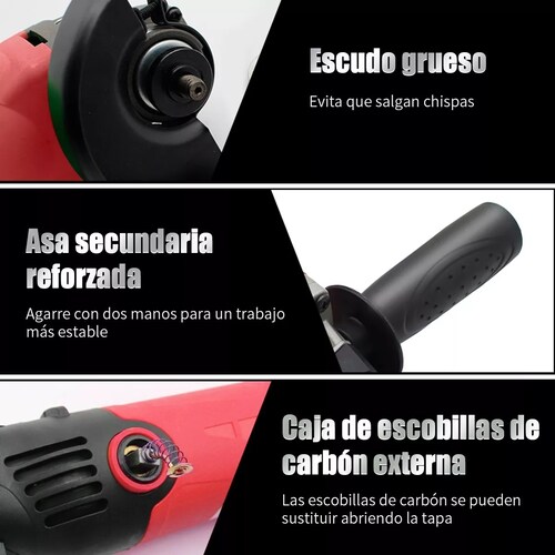 Esmeriladora Angular 710w 110v Amoladora Angular Para Corte