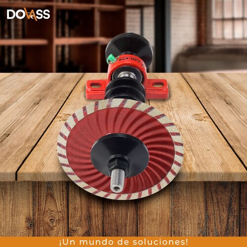 Karlen Mandril Para Esmeril Cardas o Pulidoras De Doble Polea Banda V sin Broquero, Ideal para aplicaciones de uso pesado para trabajar con metal y madera, Largo 33cm / Ent. 13mm / Broquero 13mm