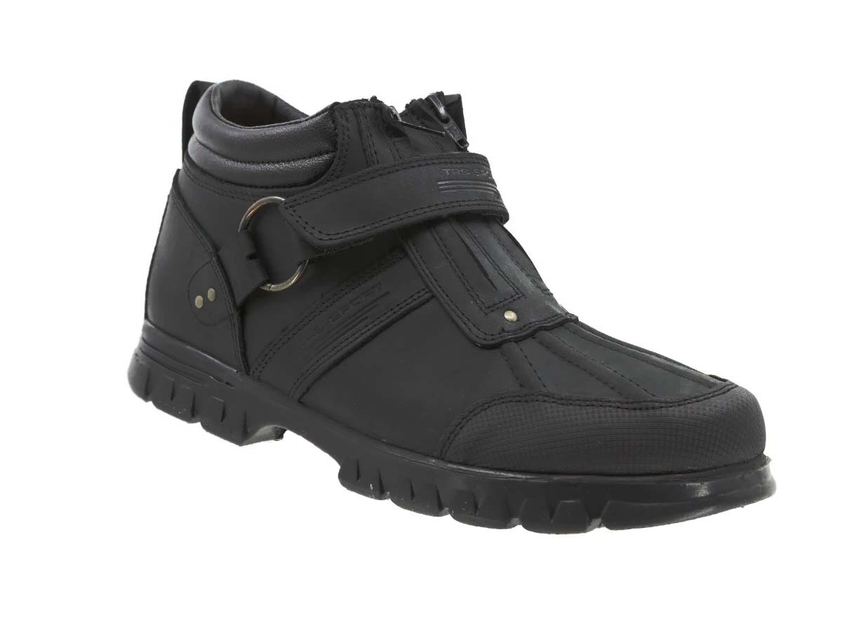 Botas Casuales para Hombre Tipo Polo New Trs Negro