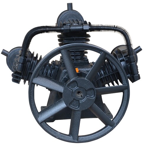 Cabezal Compresora 3 Cilindros 4hp 65mm Tb-40 (Dc3065) Porta Buril Derecho 1/2" Karlen Iideal Para El Grabado Y La Carpintería En Madera Este Portabrocas
