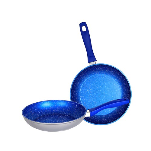 JUEGO DE 2 SARTENES DE ZAFIRO 20, 24 CMS FLAVOR PAN