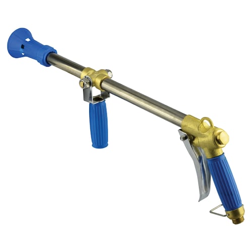 Pistola Corta Para Aspersor Punta Cono Sprayer Longitud 205 mm Mango de plástico Para uso de parihuelas Diseño ergonómico y ligero Eficaz y versátil