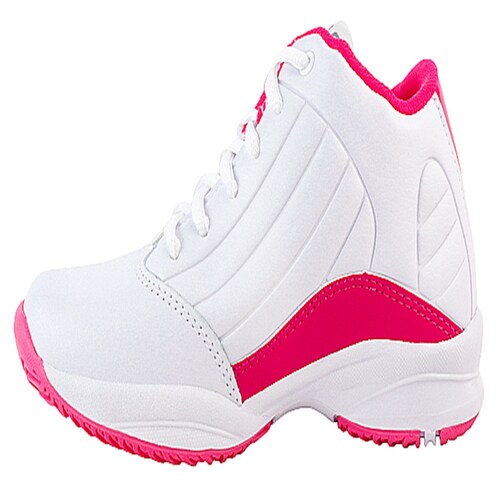 Tenis Bota Escolar Niña Arco Ortopedico Básquet 587-BF .