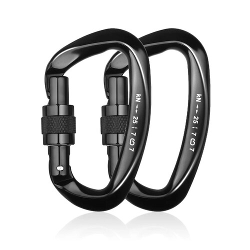 Bandola Mosqueton De Escalada 25kn Para Aparejos Cuerdas