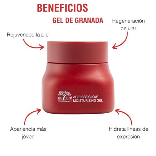Kit Elitte: Thanaka y Granada. Hidrata y Nutre la piel. Regenera la piel, efecto Botox, Recupera el tono natural de tu piel. Blanquea la piel.