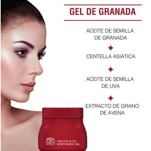 Kit Elitte: Thanaka y Granada. Hidrata y Nutre la piel. Regenera la piel, efecto Botox, Recupera el tono natural de tu piel. Blanquea la piel.