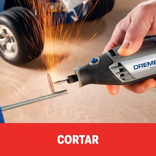 Mini Herramienta Eléctrica DREMEL 3000 130 W + 1 Complemento + 25 Accesorios