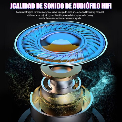 Audífonos In-ear Gamer Inalámbricos Bluetooth Con Pantalla