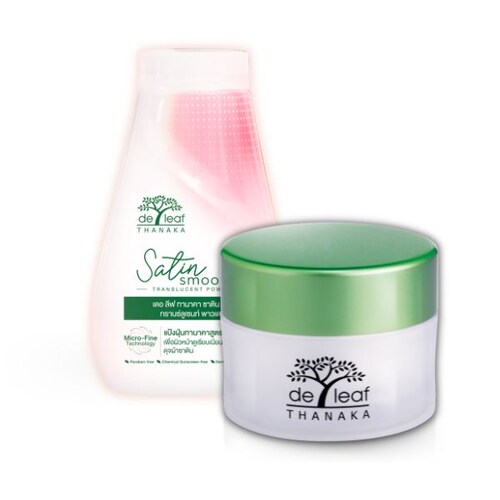 Kit Thanaka Superior (Bloqueador Solar, Blanquea la piel, Antialérgico, Polvo Translucido, Controla el acné) Anti Melasma y Manchas