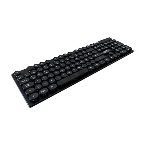 Combo De Teclado Y Mousse Inalambrico Select Power Retrokey-SP, color negro