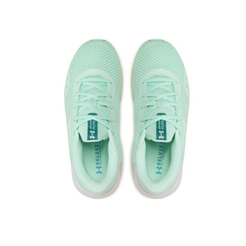 Tenis Deportivo Under Armour Charged Persuit 3 Verde Menta /Mujer 3024889-300