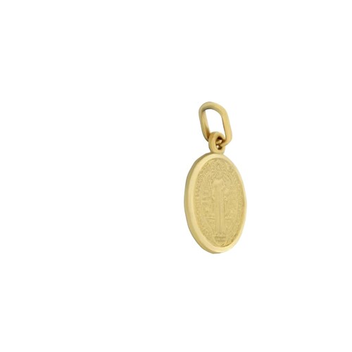 Kit Cadena + Dije San Benito Oro 14k + Obsequio