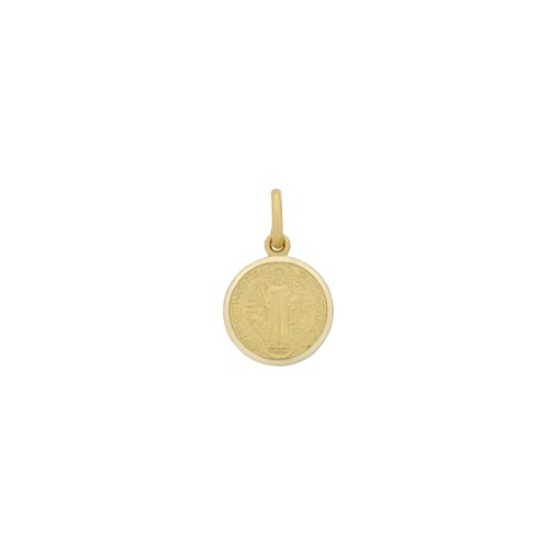 Kit Cadena + Dije San Benito Oro 14k + Obsequio