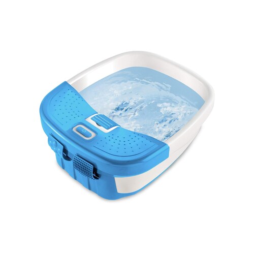 Homedics FB-50 Tina SPA de Pies Bubble Bliss, Color Azul.