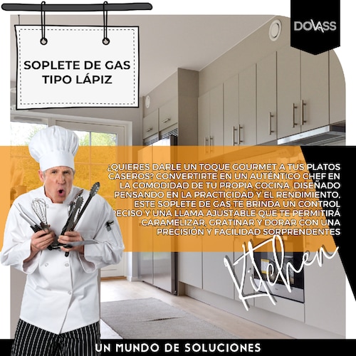 Soplete De Gas Tipo Lapiz Con Tiempo De Combustión De 60 A 90 Minutos Karlen Trabajos que se requiere un flujo de llama constante y controlable Remaches de latón que mantienen fija