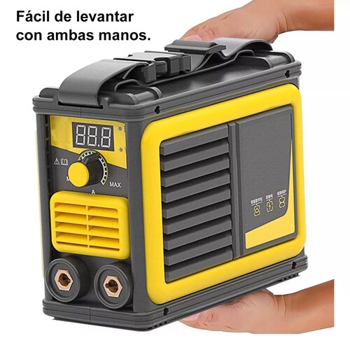 Máquina Soldadura Portátil Inversor Dc Mma 250 110v 9 Pcs