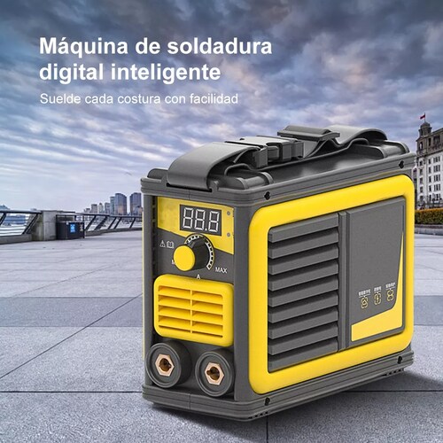 Máquina Soldadura Portátil Inversor Dc Mma 250 110v 9 Pcs