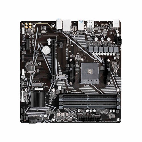 Tarjeta Madre Gigabyte Micro ATX B550M K S-AM4 AMD B550 128GB DDR4 HDMI