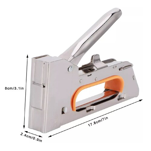 Engrapadora Tipo Pistola Para Tapiceria Con 2400 Grapas 
