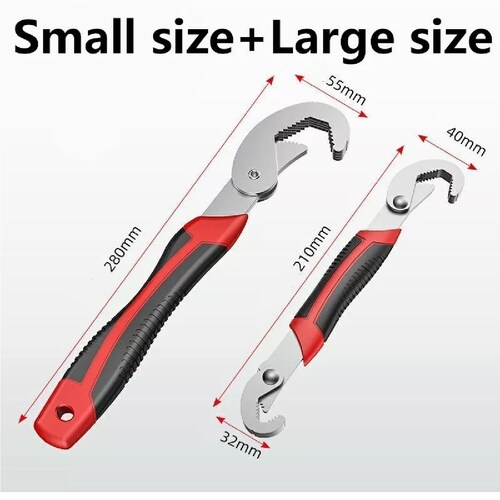 Juego Llave Inglesa Universal 2pcs Ajustable Multiusos 9-32mm