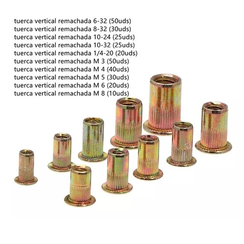 Tornillos Y Tuercas De Acero Al Carbono Chapado En Zinc