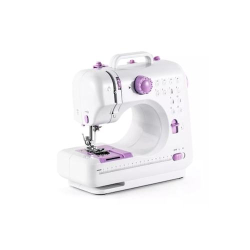Máquina de Coser, Portátil máquina de coser luz LED con extensión adicional con 12 puntos 