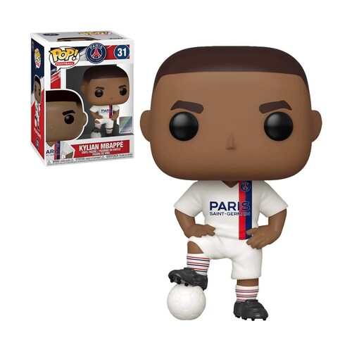 Funko Pop Kylian Mbappe Uniforme Blanco