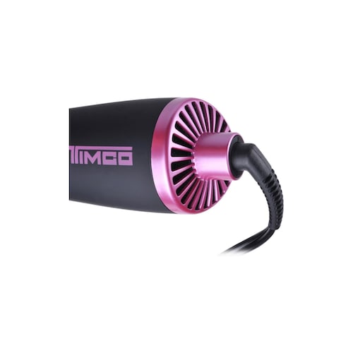 Cepillo de aire Rotatorio de 360, Timco AJ 300-R, Generador de Iones, Rosa con negro