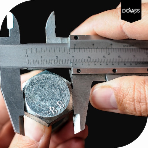 Calibrador Pie De Rey 24 Pulgadas 0.05mm Ajuste Fino Karlen-para medir diámetro Exterior, diámetro Interior y Profundidad, con micrómetro De Acero Inoxidable Escala Grabada en mm