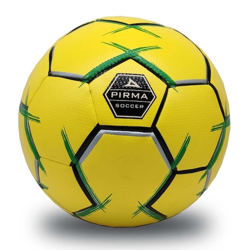 Balón Pirma Amarillo Verde Futbol Soccer Size 5 Profesional Original 