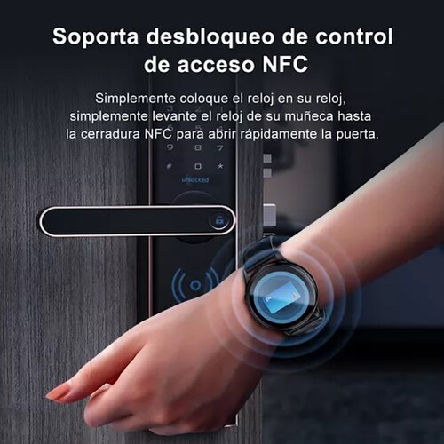 Comprar NFC Control de acceso GPS Tracker hombres Smartwatch