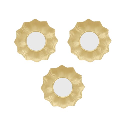 Espejos Decorativos 3 Piezas Para Hogar Modernos Elegantes 