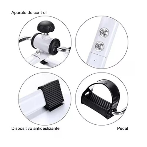 Máquina Ejercicio Fitness Pedal Plegable Paso Portátil