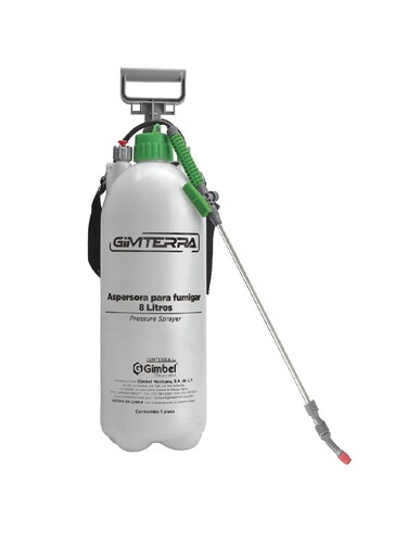 Aspersor para Fumigar con Rango De Presión 1.5-3kg De 5 litros Boquilla De Plástico Cónica Ajustable Lanza Resistente A La Corrosión Retorno