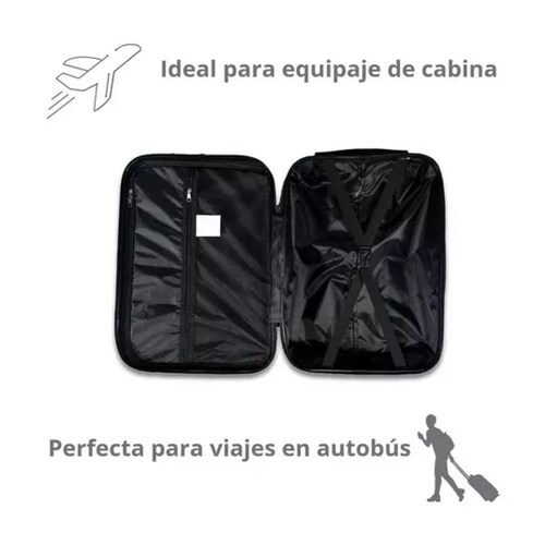 Maleta 10 Kg Cabina C/candado De Seguridad Doble Llanta
