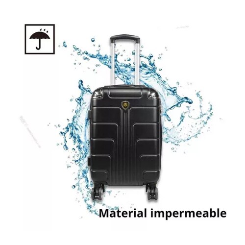 Maleta 10 Kg Cabina C/candado De Seguridad Doble Llanta