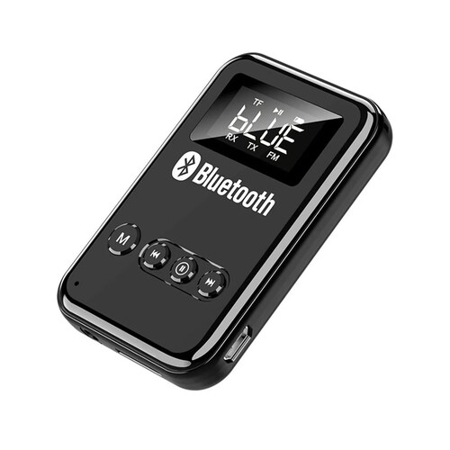 Transmisor/receptor Bluetooth 5.0 Lcd Para Pc, Tv, Altavoces