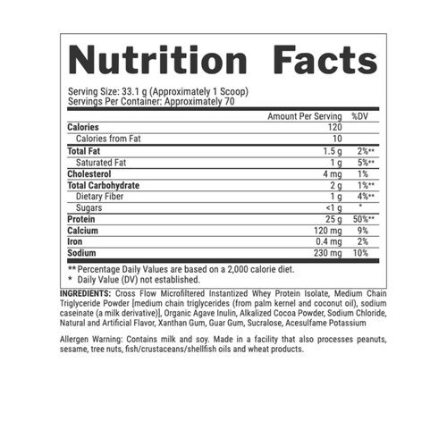 Proteina Nutrex IsoFit 5lbs 70 Serv.  - Fresa