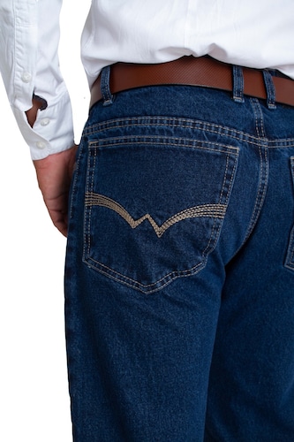 Pantalón De Hombre Con Reflejante Mezclilla Gruesa Vaquero American Force F-14